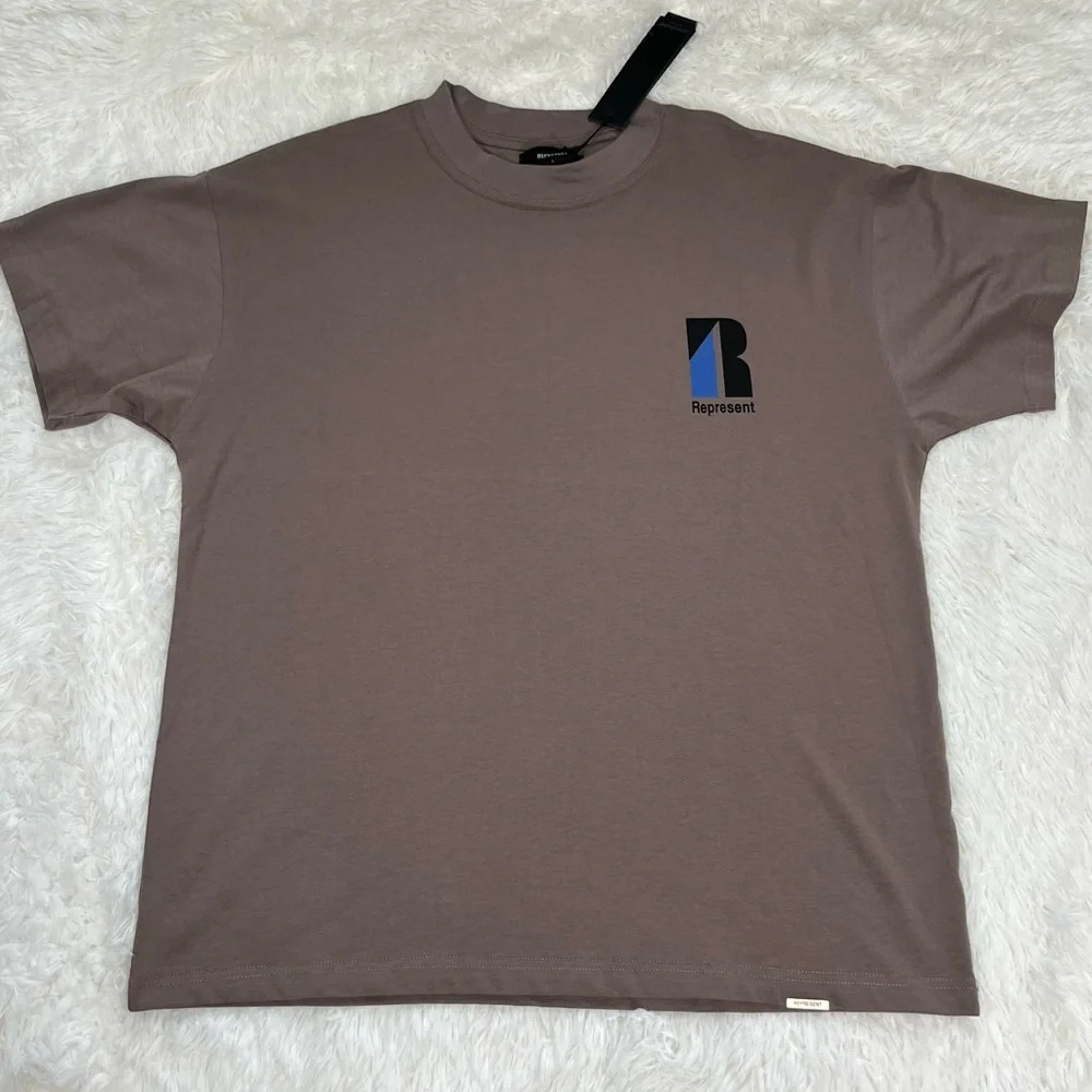 Represent Brown Short Sleeve Tee